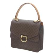 Pre-owned Plastic handbags Celine Vintage , Brown , Dames