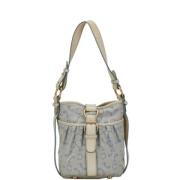 Pre-owned Canvas shoulder-bags Celine Vintage , Beige , Dames