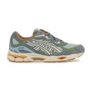 Mesh Sneakers met GEL Technologie Asics , Multicolor , Heren