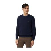 Blauwe Crew Neck Sweater Harmont & Blaine , Blue , Heren