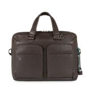 Handbags Piquadro , Brown , Unisex