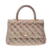 Pre-owned Fabric chanel-bags Chanel Vintage , Pink , Dames