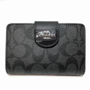 Pre-owned Fabric wallets Coach Pre-owned , Black , Dames