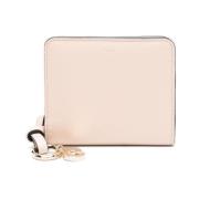 Roze Portemonnee met Logo Bedel Chloé , Pink , Dames