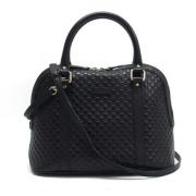 Pre-owned Fabric gucci-bags Gucci Vintage , Black , Dames