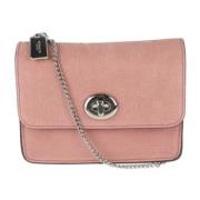 Pre-owned Fabric shoulder-bags Coach Pre-owned , Pink , Dames
