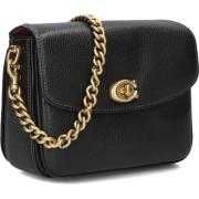 Stijlvolle Cassie Crossbody Schoudertas Coach , Black , Dames