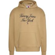 Klassieke Beige Sweater Tommy Jeans , Beige , Heren