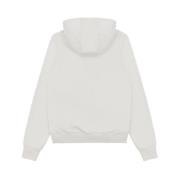 Witte Sweatshirt met Rits en Capuchon Colmar , White , Heren