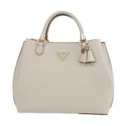 Taupe Tassen voor Stijlvolle Outfits Guess , Beige , Dames