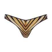 Gouden Zee Bikini Bodem Ray Of Gold Roberto Cavalli , Multicolor , Dam...