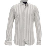 Smart Casual Beige Shirt Verticale Strepen Tommy Hilfiger , Beige , He...