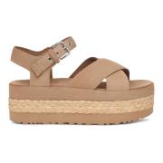 Espadrilles UGG , Beige , Dames