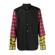 Zwarte Katoenen Overhemd Ss22 Comme des Garçons , Black , Heren
