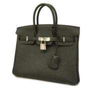 Pre-owned Fabric handbags Hermès Vintage , Black , Dames