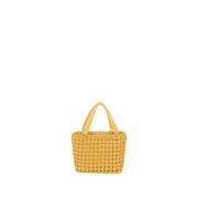 Eco-Fabric Clutch Bag Chaitea Style THEMOIRè , Yellow , Dames