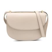 Witte Cross-Body Leren Tas A.p.c. , White , Dames