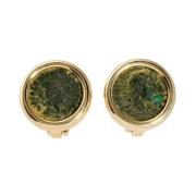 Pre-owned Yellow Gold earrings Bvlgari Vintage , Yellow , Dames