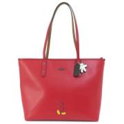 Pre-owned Fabric totes Coach Pre-owned , Red , Dames