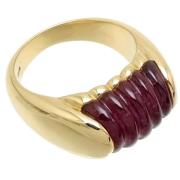 Pre-owned Yellow Gold rings Bvlgari Vintage , Yellow , Dames