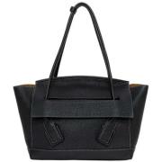 Pre-owned Leather totes Bottega Veneta Vintage , Black , Dames