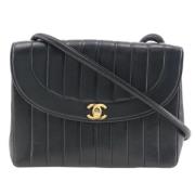 Pre-owned Fabric chanel-bags Chanel Vintage , Black , Dames