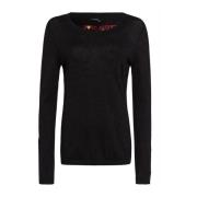 Stijlvolle Crazy Red Trui Marc Aurel , Black , Dames