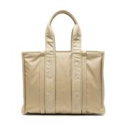 Beige Tassen voor Stijlvolle Outfits Chloé , Beige , Dames