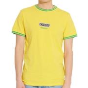 Ts02 T-shirt Iceberg , Yellow , Heren