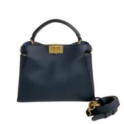 Pre-owned Fabric fendi-bags Fendi Vintage , Blue , Dames