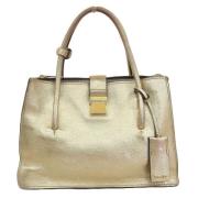 Pre-owned Fabric handbags Miu Miu Pre-owned , Yellow , Dames