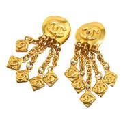 Pre-owned Metal chanel-jewelry Chanel Vintage , Yellow , Dames