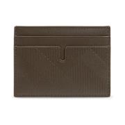 Leren kaarthouder Burberry , Green , Heren