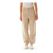 Dubbele Knie Cargo Broek Carhartt Wip , Beige , Dames