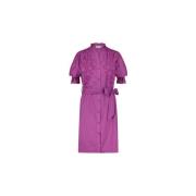 Paarse Sterrenborduurjurk Fabienne Chapot , Pink , Dames