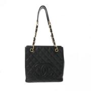 Pre-owned Fabric chanel-bags Chanel Vintage , Black , Dames