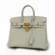 Pre-owned Fabric handbags Hermès Vintage , Gray , Dames