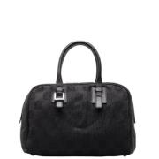 Pre-owned Fabric handbags Loewe Pre-owned , Black , Dames