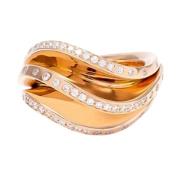 Pre-owned Rose Gold rings Cartier Vintage , Yellow , Dames