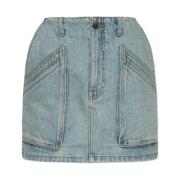 Denim rok Amiri , Blue , Dames