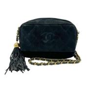 Pre-owned Fabric chanel-bags Chanel Vintage , Black , Dames