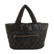 Pre-owned Nylon totes Chanel Vintage , Black , Dames