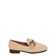 Mocassin Sandalen met Suède Afwerking Bibi Lou , Beige , Dames