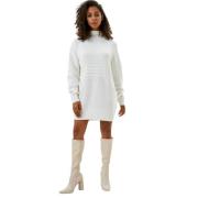 Gebreide Jurk Silvian Heach , White , Dames