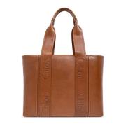 `Woody Medium` Tote Bag Chloé , Brown , Dames