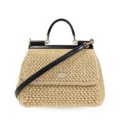 Schoudertas Sicily Dolce & Gabbana , Beige , Dames