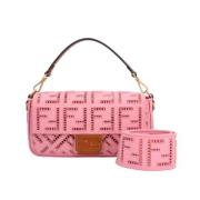 Pre-owned Fabric fendi-bags Fendi Vintage , Pink , Dames