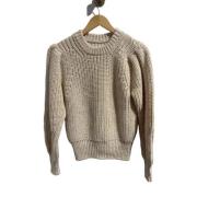 Pre-owned Wool tops Isabel Marant Pre-owned , Beige , Dames