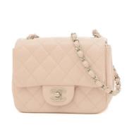 Pre-owned Fabric shoulder-bags Chanel Vintage , Pink , Dames