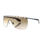 Pre-owned Plastic sunglasses Chanel Vintage , White , Dames